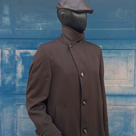 Vintage 1960s Gleneagles Classic (Pure Wool Lined) (3) Button Luxury Trench Coat